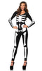 Glow-in-the-Dark Skeleton Catsuit